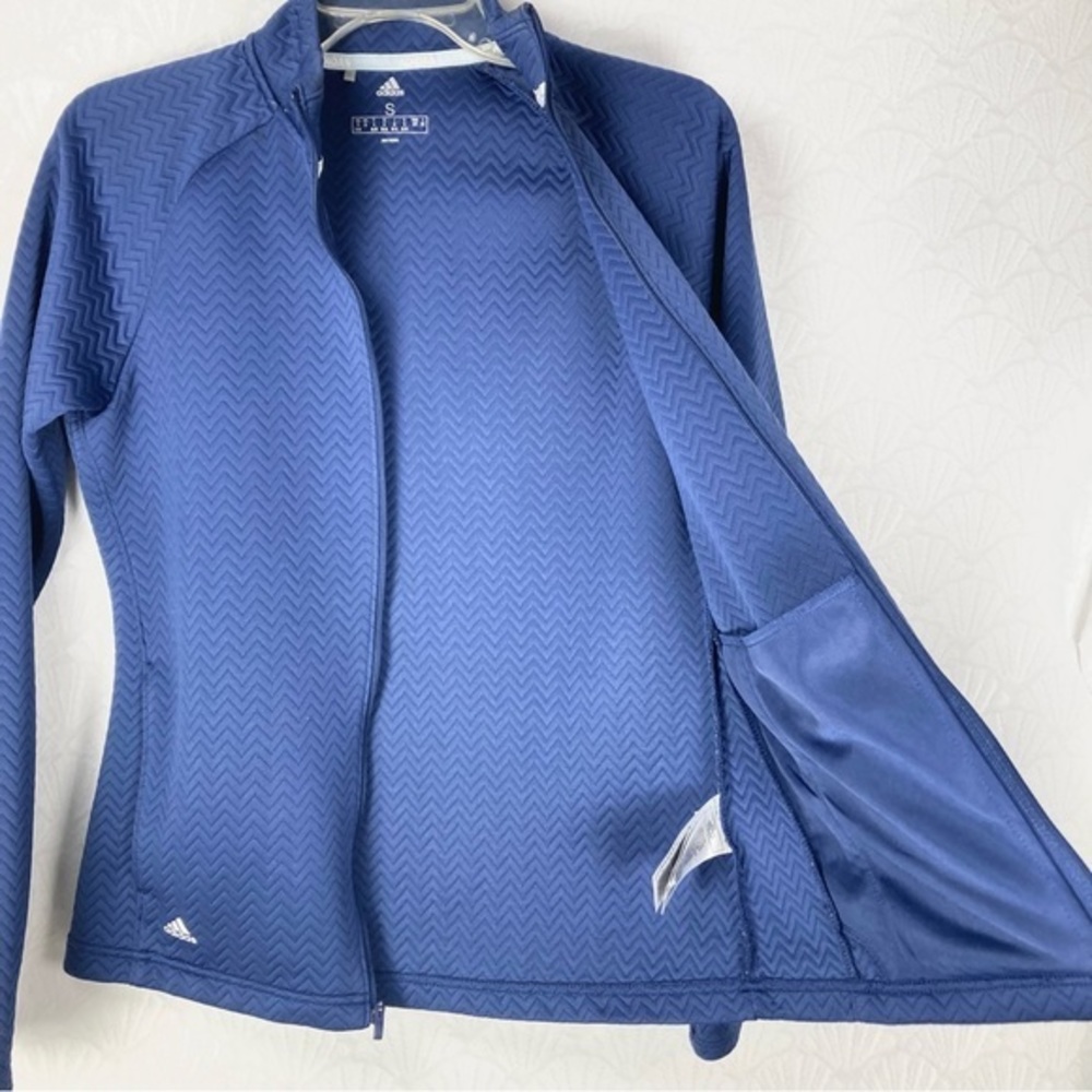 adidas Blue Women's Jacket - Picture 5 of 9
